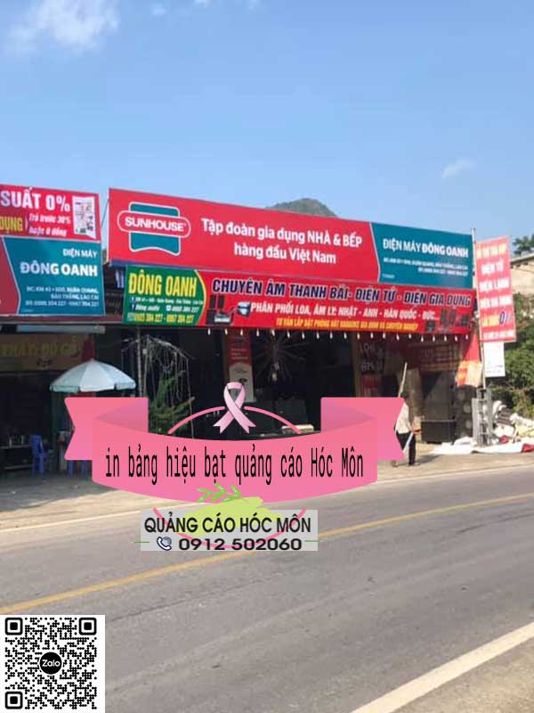 bảng hiệu hiflex lót tole hóc môn