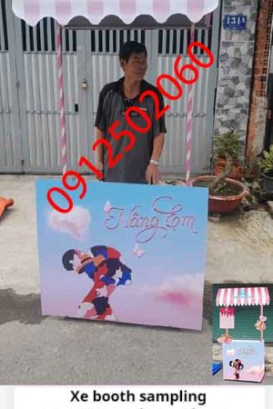 xe take away có mái che nắng