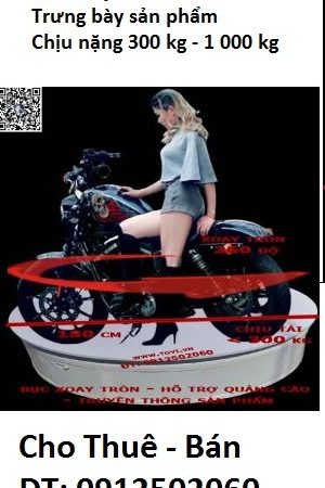 bục xoay chịu tải 1 tấn