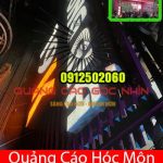 chữ nổi gắn đèn led bên trong