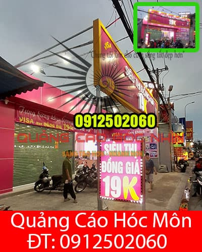 đơn vị làm quảng cáo đẹp ở hóc môn