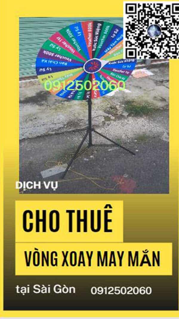 thuê vòng quay may mắn vòng quay trúng thưởng