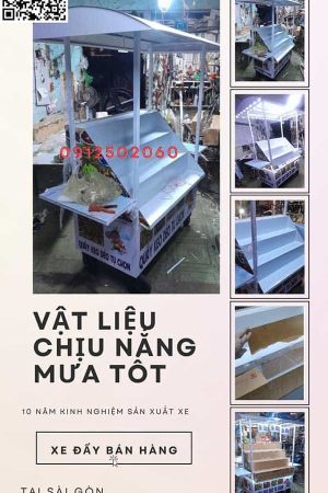 Sản xuất xe đẩy bán kẹo dẻo