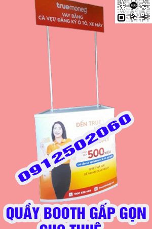 booth sampling nhựa cho thuê