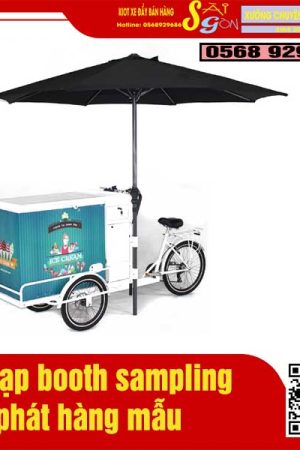 xe xích lô bán hàng