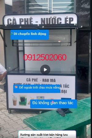 mẫu kiot bán hàng đẹp