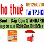 Mẫu Booth Gấp Gọn STANDARD