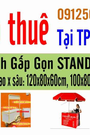 Mẫu Booth Gấp Gọn STANDARD